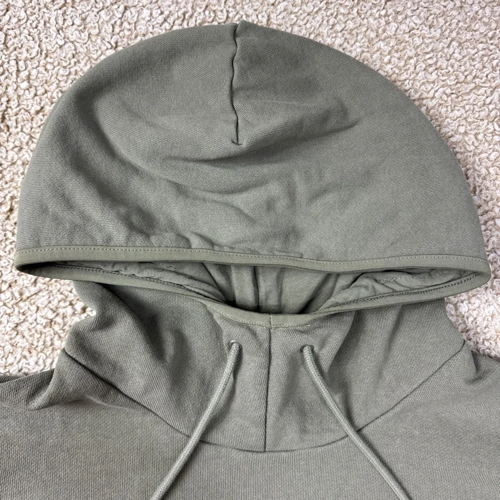 Nike Air Fleece Pull Over Hoodie Olive Green & Black HJ0273 320 Men's Size XL